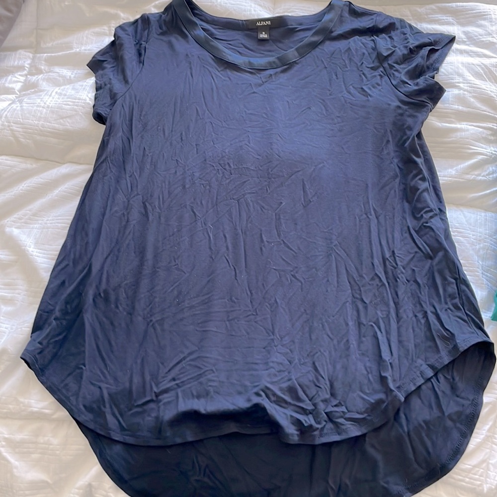 Navy blue tee